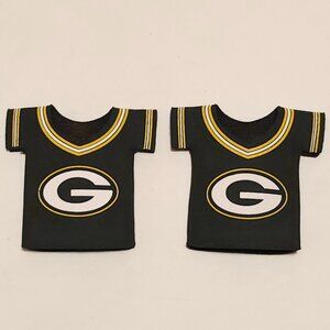 GREEN BAY PACKERS Beer t-shirt koozie Beer Bottle t-shirt Football NFL PAIR
